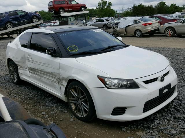 JTKJF5C79B3010058 - 2011 TOYOTA SCION TC თეთრი ფოტო 1