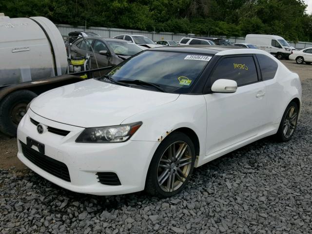 JTKJF5C79B3010058 - 2011 TOYOTA SCION TC თეთრი ფოტო 2
