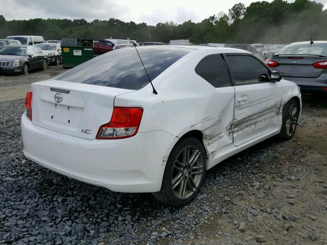 JTKJF5C79B3010058 - 2011 TOYOTA SCION TC თეთრი ფოტო 4