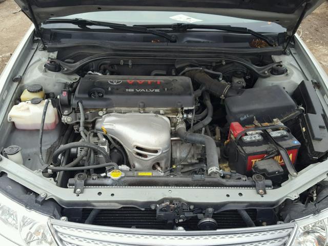 2T1CE22P62C002607 - 2002 TOYOTA CAMRY SOLA SILVER photo 7