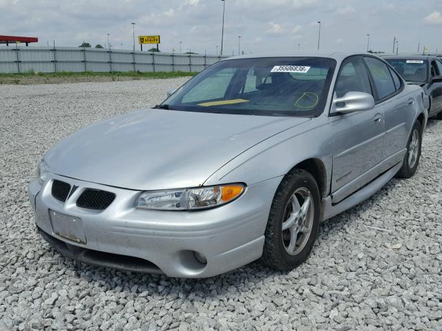 1G2WP52K12F174035 - 2002 PONTIAC GRAND PRIX SILVER photo 2