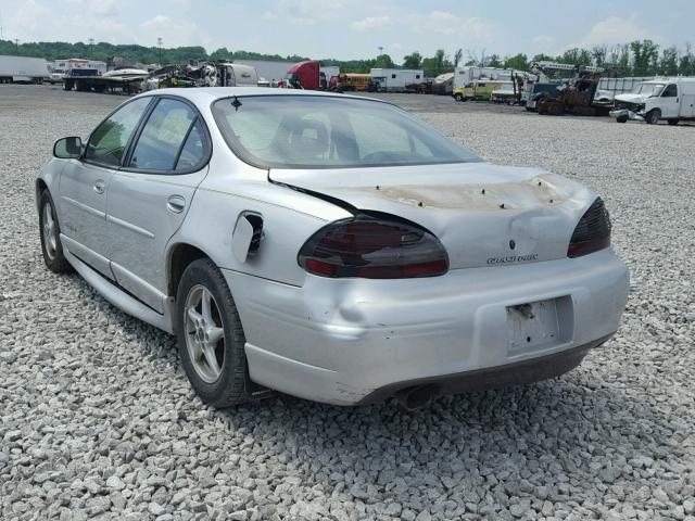 1G2WP52K12F174035 - 2002 PONTIAC GRAND PRIX SILVER photo 3