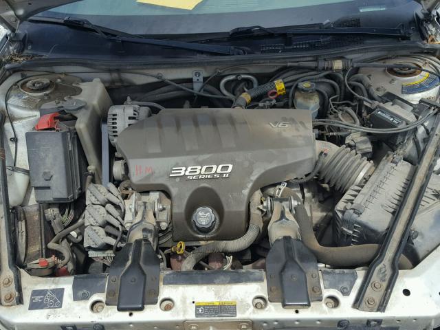 1G2WP52K12F174035 - 2002 PONTIAC GRAND PRIX SILVER photo 7