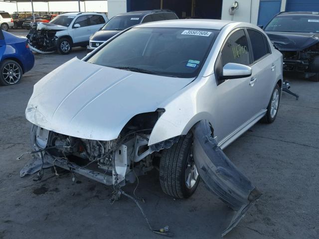 3N1AB6AP5AL605801 - 2010 NISSAN SENTRA 2.0 SILVER photo 2