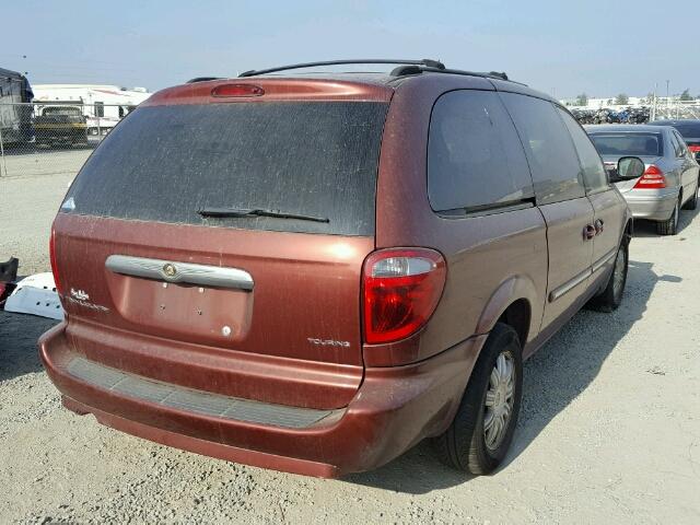 2A4GP54LX7R259469 - 2007 CHRYSLER TOWN & COU MAROON photo 4