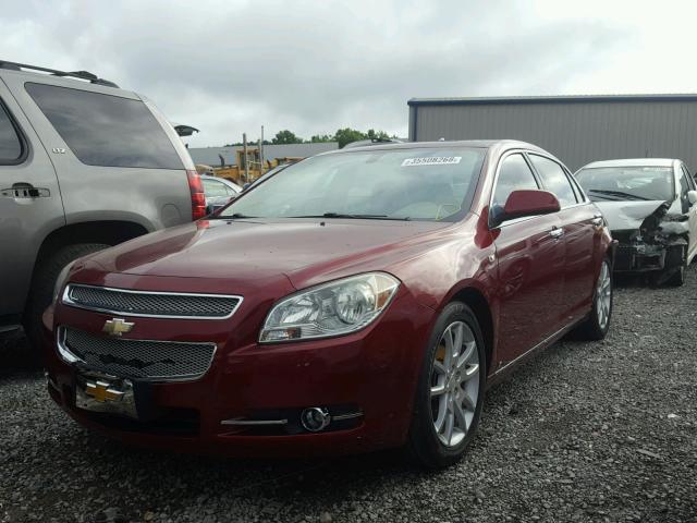 1G1ZK57718F234814 - 2008 CHEVROLET MALIBU LTZ 红色 照片 2