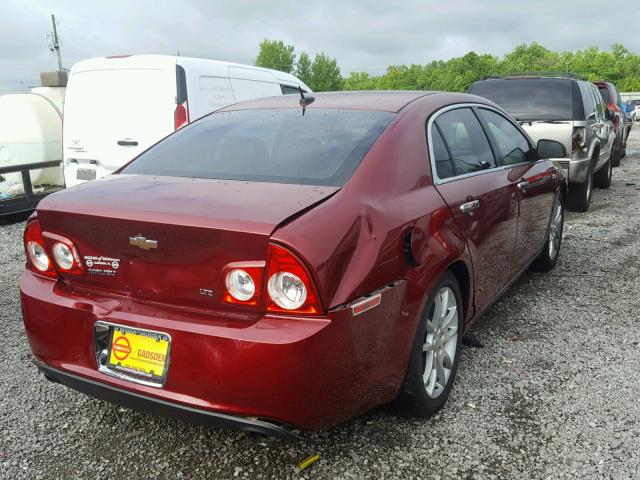 1G1ZK57718F234814 - 2008 CHEVROLET MALIBU LTZ 红色 照片 4