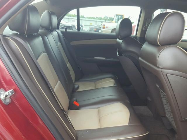 1G1ZK57718F234814 - 2008 CHEVROLET MALIBU LTZ 红色 照片 6