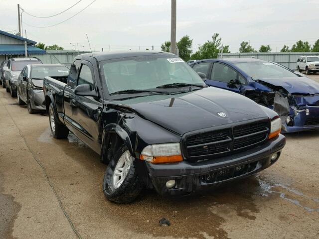 1D7GL32N24S548324 - 2004 DODGE DAKOTA SPO BLACK photo 1