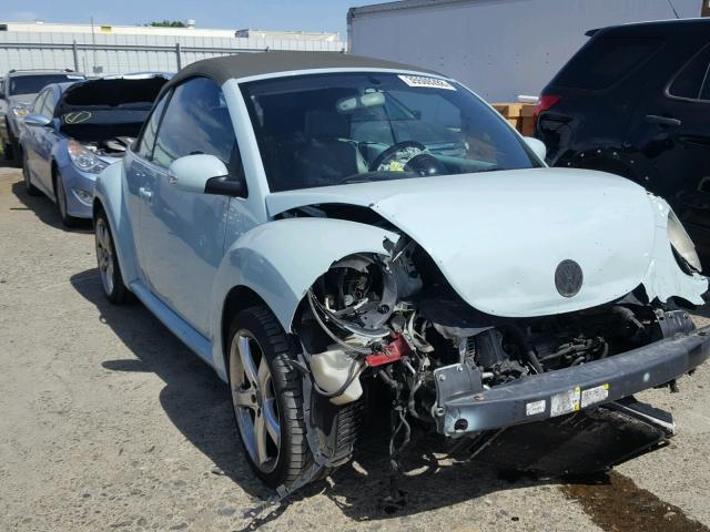 3VWSF31YX6M306526 - 2006 VOLKSWAGEN NEW BEETLE ლურჯი ფოტო 1