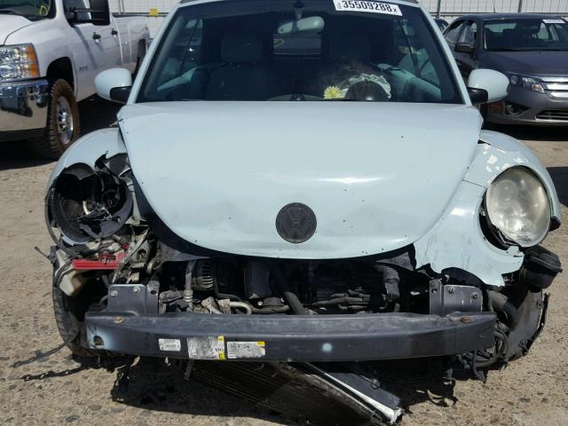 3VWSF31YX6M306526 - 2006 VOLKSWAGEN NEW BEETLE ლურჯი ფოტო 9