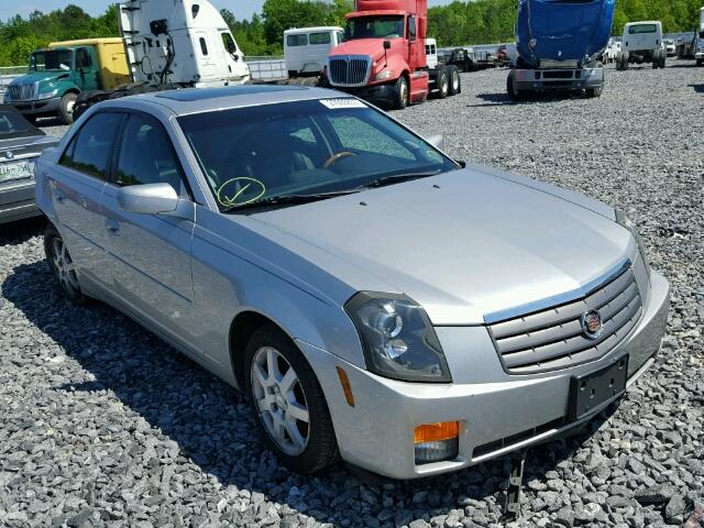 1G6DP567850132416 - 2005 CADILLAC C/T CTS HI SILVER photo 1