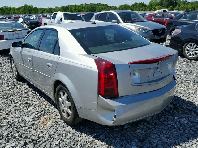 1G6DP567850132416 - 2005 CADILLAC C/T CTS HI SILVER photo 3