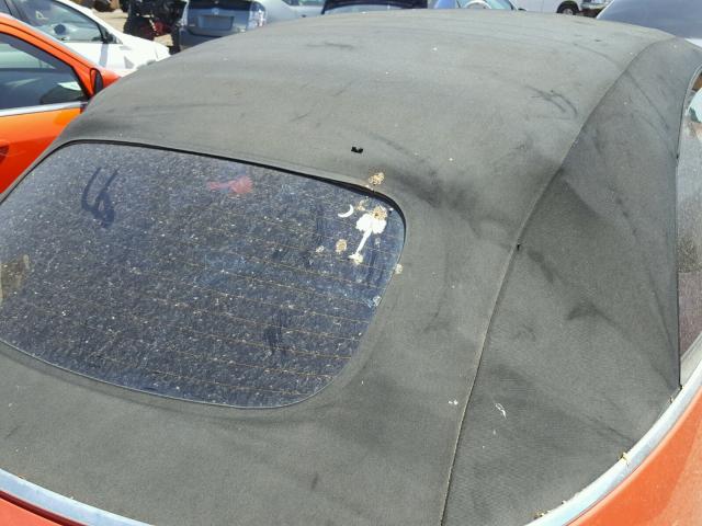 3VWCM31Y44M345880 - 2004 VOLKSWAGEN NEW BEETLE 红色 照片 9