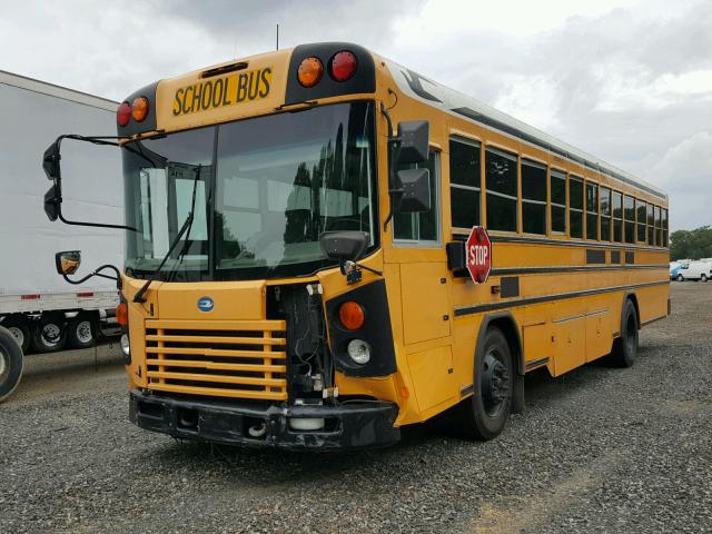 1BABLCPA1BF279629 - 2011 BLUE BIRD SCHOOL BUS YELLOW photo 2