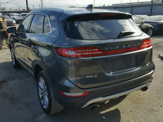 5LMCJ2C95HUL22436 - 2017 LINCOLN MKC SELECT GRAY photo 3