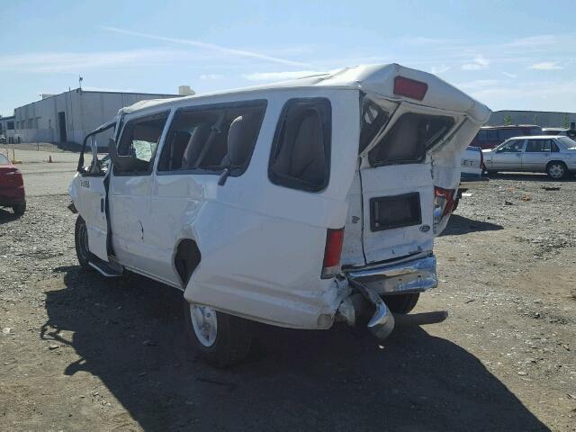 1FBSS31F1XHB06173 - 1999 FORD ECONOLINE WHITE photo 3