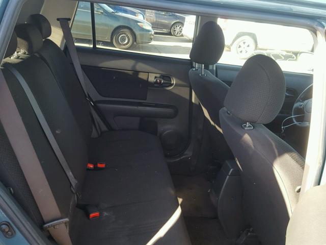 JTLKE50E481012570 - 2008 TOYOTA SCION XB TEAL photo 6