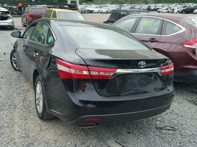 4T1BK1EB6DU049457 - 2013 TOYOTA AVALON BAS BLACK photo 3