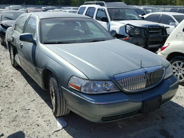 1LNHM81W54Y627448 - 2004 LINCOLN TOWN CAR E GREEN photo 1