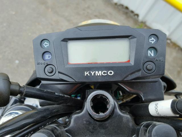 LC2B3G089GC100389 - 2016 KYMCO USA INC K-PIPE 125 BLACK photo 8