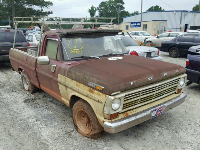 FL0ACE290971C09 - 1969 FORD PICKUP RED photo 1