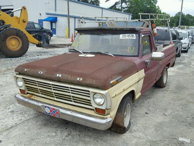 FL0ACE290971C09 - 1969 FORD PICKUP RED photo 2