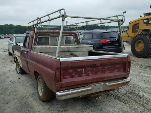 FL0ACE290971C09 - 1969 FORD PICKUP RED photo 3