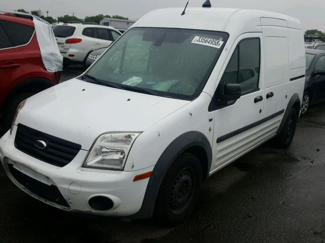 NM0LS7BN5DT131015 - 2013 FORD TRANSIT CO WHITE photo 2