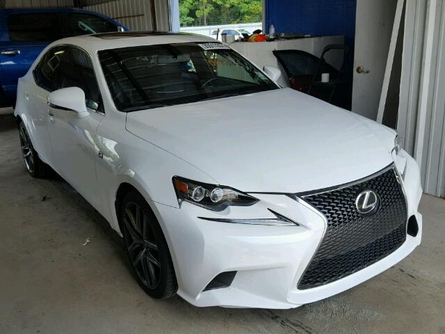 JTHBF1D26F5062456 - 2015 LEXUS IS 250 WHITE photo 1