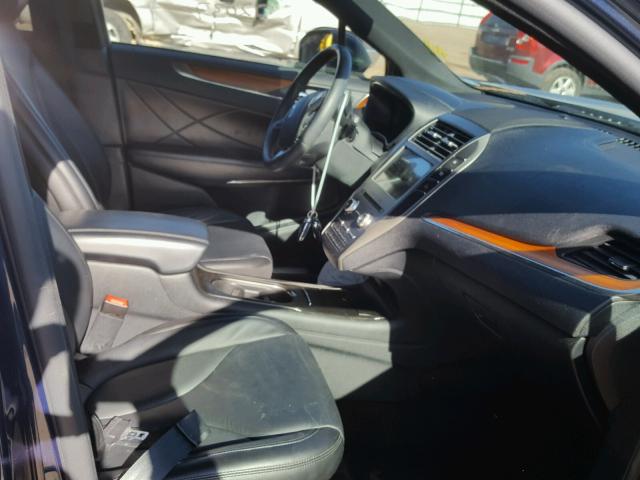 5LMCJ2C99HUL04912 - 2017 LINCOLN MKC SELECT 蓝色 照片 5