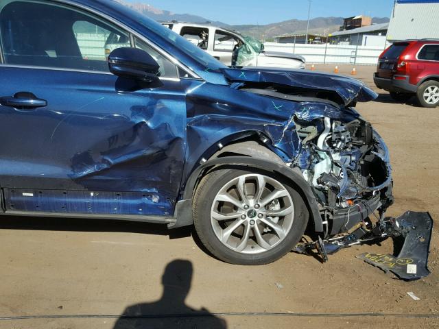 5LMCJ2C99HUL04912 - 2017 LINCOLN MKC SELECT 蓝色 照片 9