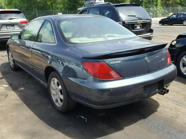 19UYA2253WL002855 - 1998 ACURA 3.0CL GREEN photo 3