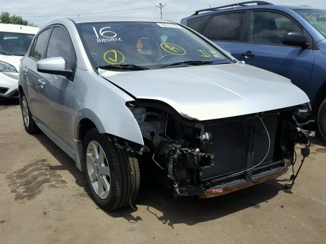 3N1AB6AP6BL691640 - 2011 NISSAN SENTRA 2.0 GRAY photo 1