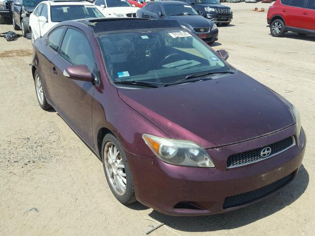 JTKDE167360081140 - 2006 TOYOTA SCION TC MAROON photo 1