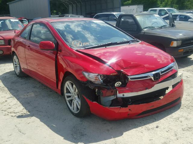 2HGFG21516H706718 - 2006 HONDA CIVIC SI RED photo 1