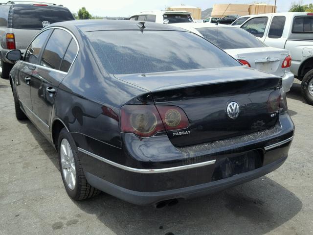 WVWAK93C17P038959 - 2007 VOLKSWAGEN PASSAT 2.0 BLACK photo 3