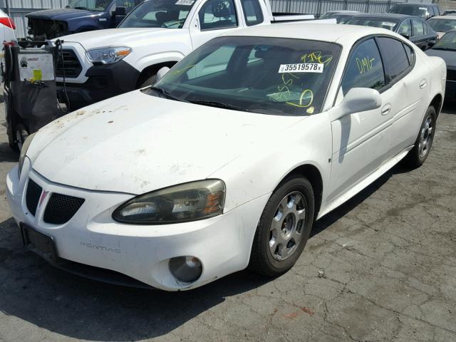 2G2WP552061203078 - 2006 PONTIAC GRAND PRIX WHITE photo 2