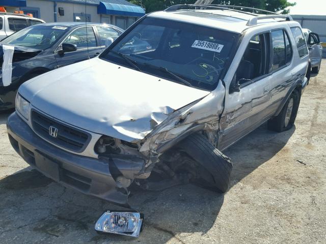 4S6CK58W1Y4406700 - 2000 HONDA PASSPORT E 银色 照片 2