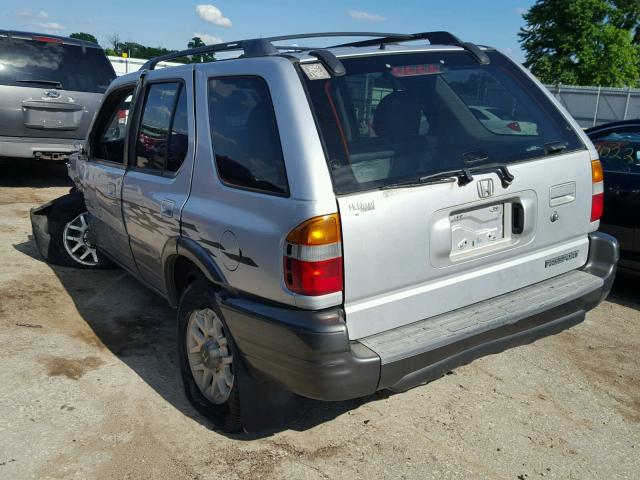 4S6CK58W1Y4406700 - 2000 HONDA PASSPORT E 银色 照片 3