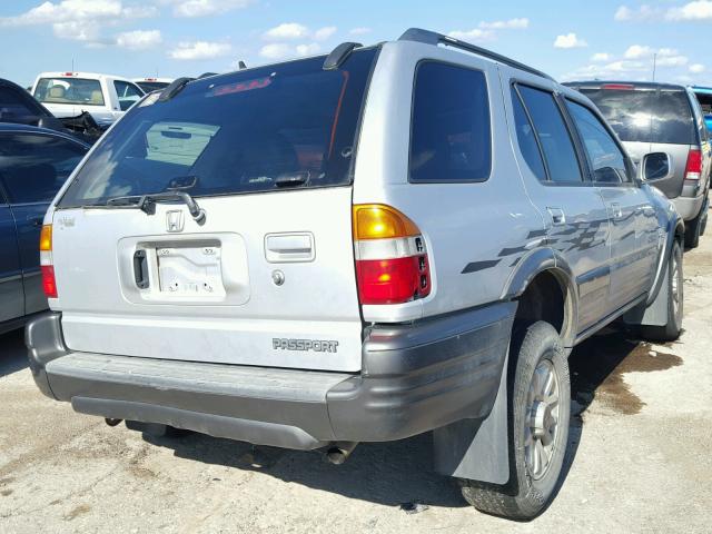 4S6CK58W1Y4406700 - 2000 HONDA PASSPORT E 银色 照片 4