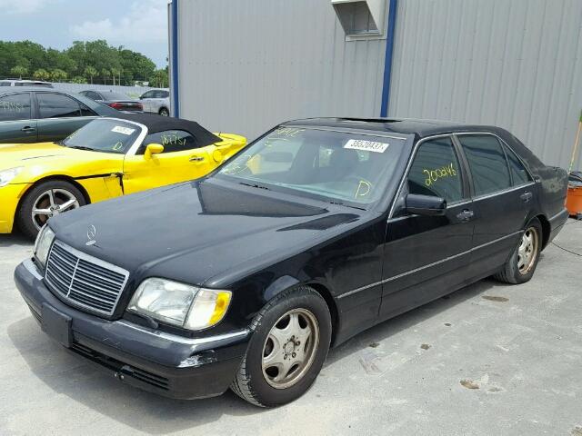 WDBGA51G2XA417191 - 1999 MERCEDES-BENZ S 500 BLACK photo 2