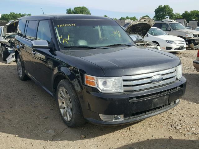 2FMHK6DC5ABA70786 - 2010 FORD FLEX LIMIT BLACK photo 1