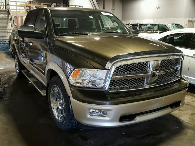 1C6RD7PT6CS328186 - 2012 DODGE RAM 1500 L GREEN photo 1