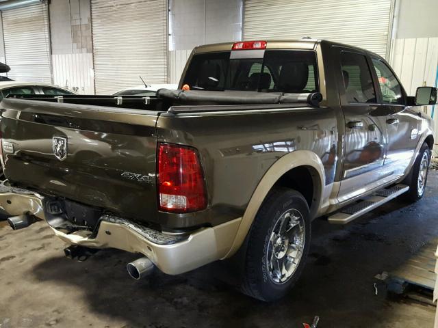 1C6RD7PT6CS328186 - 2012 DODGE RAM 1500 L GREEN photo 4