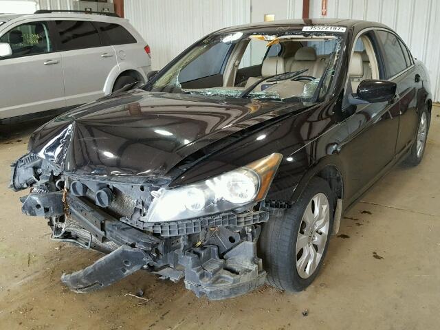 1HGCP26899A132409 - 2009 HONDA ACCORD EXL BLACK photo 2