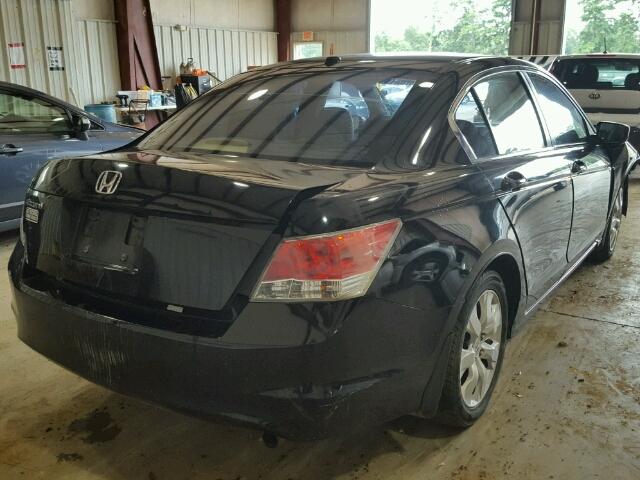 1HGCP26899A132409 - 2009 HONDA ACCORD EXL BLACK photo 4