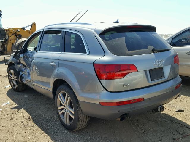 WA1AY74L59D026488 - 2009 AUDI Q7 3.6 QUA SILVER photo 3