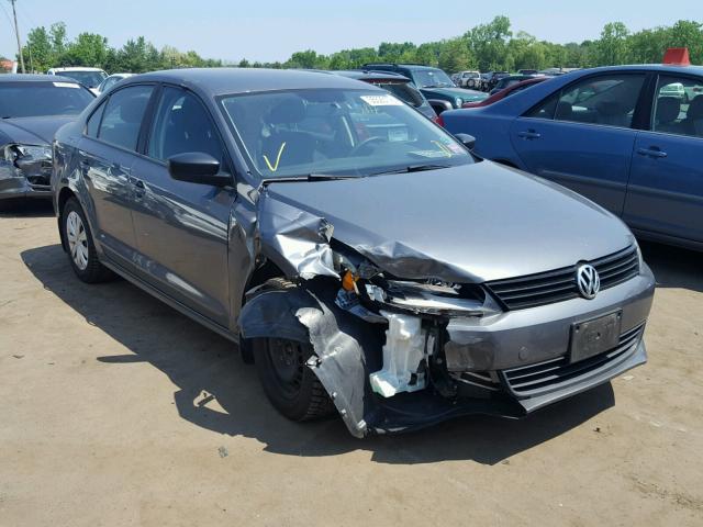 3VW1K7AJ5CM377128 - 2012 VOLKSWAGEN JETTA BASE 灰色 照片 1