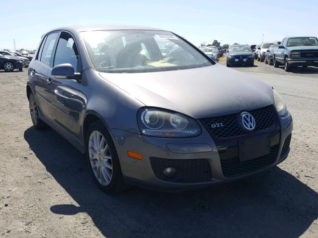 WVWGV71K17W129185 - 2007 VOLKSWAGEN NEW GTI GRAY photo 1